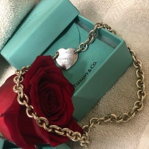 Tiffany & Co. Silver Heart Necklace